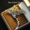 Design Crystal Flower Basket Snowflake Brooches for Women Maple Leaf Animal Corsage Coat Suit Accessories Pins - Image 21