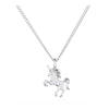 Charm Pendant Necklace with Sun Dragonfly Owl Lotus Feather Angel Wing Elephant and More Designs - Image 6
