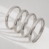 Twisted Metal Bangle Set in Gold-Tone or Silver-Tone - Image 6