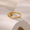 316L Gold Plated Stainless Steel Snake Rings For Women Men Open Adjustable Ring Vintage Gothic Aesthetic Jewelry - Image 26
