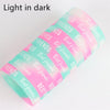 10Pcs/Lot Multicolor Luminous Heart Silicone Bracelets For Men Women Flower Sport Mix Style Rubber Wristband Bangle Jewelry Gift - Image 26