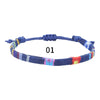 Bohemia Colorful Woven Anklets Bracelet Summer Adjustable Rope Braided Anklets Handmade Fabric Bangles for Men Women Children - Image 6