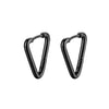 Men's Earrings Geometric Polygonal Stainless Steel Ear Buckle Ring Women Chic Earring Small Hoop Punk Party Ear Jewelry - Image 14