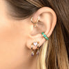 Crmya Gold Silver Filled Dangle Earrings For Women Color CZ Zircon Piercing Women's Drop Earrings Jewelry - Image 6