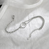 Silver Bracelet Geometric Cube Circle Punk Asymmetric Beaded For Woman Girl Jewelry Gift - Image 39
