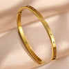 Zakol 5/1pcs Stainless Steel Bracelet With Shiny Zircon Stacking Jewelry Birthday Party Gift for Women - Image 15
