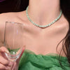 Colored Glass Bead Necklace in Five Styles - Image 6