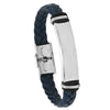 Bracelet Black Leather Bracelets Bangles Stainless Steel Bracelets For Women Men Jewelry - Image 11