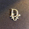 Elegant Women Brooches Letter D Pearl Pin for Coat Suit Dress Jewelry Accessories Brooch - Image 6