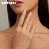 Silver Moonstone Open Rings for Women Lovely Moon Cat Adjustable Cocktail Ring Party Jewelries Gift - Image 2
