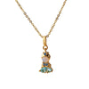 Stainless Steel Colorful Zircon Fairy Tale Little Princess Necklace Gold-plated Universal Chain Clavicle Chain Sweet Temperament - Image 11
