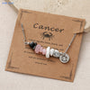 Mhs.sun 12 Star Zodiac Sign Gravel Stone Chains Bracelets With Card Couples Constellation Birthday Party Jewelry - Image 12