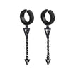 2pcs Stainless Steel Non Pierced Clip On Earrings for Men Women Magnetic Stud Earrings Punk Dangle Huggie Hoop Earrings Set - Image 20