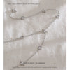 NiNice Stainless Steel Necklace Y-shaped Chain Octagonal Star Zircon Bracelet Foot Chain Design Gift - Image 5