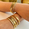 Crystal Star Stainless Steel Bangles for Women Jewelry Bracelets Party Accessories - Image 4