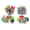 cartoon anime 4Pcs Funny Animation Brooch Blossom Bubbles Creativity Enamel Pin Backpack Clothing Metal Badge Accessories Gifts - Image 5