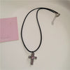 Gothic Y2K Pink Cross Heart Pendant Chain Choker Necklace For Women Egirl Hip Hop Punk Charms Aesthetic Jewelry Emo Accessories - Image 7