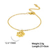 Stainless Steel Anklet Foot Bracelet Gold Color Lotus Flower Chain Anklets for Women Bracelet on the leg Jewelry Gifts - Image 9