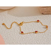 Double Side Enamel Heart Chain Chic Bracelet Bangle Gift Stainless Steel Charm Korean Golden Jewelry Women - Image 6