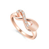 Infinity Cremation Ring for Ashes Holder Keepsake Jewelry Stainless Steel Memorial Finger Ring for Women - Image 9