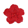 Rhinestone Camellia Brooches for Women Fabrics Flower Corsage Jewelry Wedding Party Badge Lapel Pins Accessories - Image 9
