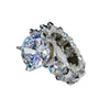 Selling Silver Plated Rings For Women Square Cubic Zircon Jewelry Wedding Engagement Ring Size 6-10 - Image 6