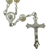 Handmade Necklace Ladies Imitation Vintage Style Pearl Rosary Beads With Cross Pendant Jewelry - Image 5