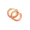 6pcs Colorful Enamel Stainless Steel Earring Hoop For Women Round Circle Huggie Earring Jewelry Supplies - Image 11