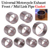 22 29 35 50 55 60MM Motorcycle Exhaust Muffler Escape Moto Middle Link Pipe O-Ring Gasket Seal For Ktm 390 790 890 Dirt Bike Atv - Image 1