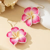 Elegant Baroque Imitation Pearl White Flower Drop Earrings for Women Dainty Dangle Earrings Banquet Party Jewelry Gift - Image 6