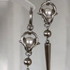 Goth Jewelry Stainless Steel Rivet Piercing Pearl Earrings Women Grunge E Girl Punk Cool Accessories Y2K Charm Drop Earrings - Image 4