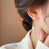 Light Small Tassel Pearl Earrings Jewelry Round Face Suitable Ear Accessories For Womens and Girls Gift - Image 4