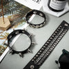 3PCS/Set Black Goth Emo Boho Bracelets For Men Women Punk Gothic Spike Rivets PU Leather Bracelet Bangles Party Jewelry Gift - Image 4