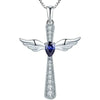 High End Geometric Design Love Cube Zircon Necklace with Removable Round Zircon Jewelry Elegant Daily Accessories - Image 18