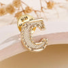 2PCS Metal Initial A To Z 26 Letters Pin Suit Shirt Collar Lapel Brooch Pin Badge Jewelry For Men Women Accessories - Image 18