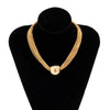Exaggerated Twisted Chunky Chain Necklace for Women Punk Big Ball Pendant Choker Clavicle Link Grunge Jewelry Steampunk Men - Image 4