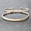 Classic Handmade Braided Bracelets for Women Men Color Waxed Thread Braid Wristband Charm Bracelet Adjustable Jewelry Gifts - Image 1