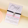 Handmade Heart Magnet Bracelet for Women Men Adjustable Braided Couple Bracelet Lovers Bestie Friendship Jewelry Sets - Image 5