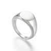 Signet Ring Stainless Steel Ring Classic Hipster Unisex Square Signet Ring Pinky Finger Ring Mens Small Signet Ring - Image 7