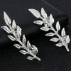 European and American Style Retro Golden Leaves Suit Collar Shirt Collar Pin Buckle Collar Clip Brooch Unisex Rhinestone Brooch - Image 8