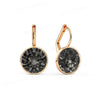 Bella Drop Earring for Women Christmas Birthday Austrian Crystals Round Cut Dangle Silver Gold Color Pierced Jewelry - Image 37