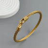 Rope Chain Bracelet for Women Stainless Steel Bangle Gold/Silver Color Bangle Gift Jewelry Accessories - Image 8