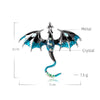 Shmik Classic Women Men Enamel Dragon Creative Brooch Badges Unisex Suit Coat Casual Accessories Buckle Pin Party Corsage Pins - Image 3