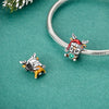 Silver Charms Sika Deer Elk Leopard Lion Monkey Beads Fit Charm Bracelet Making Pendants Gift - Image 4