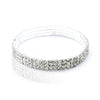 Silver Color Stretchy 1/2/3/4/5 Rows Bracelet Anklet Ankle chain Rhinestones Foot Jewelry Crystal Bracelet - Image 8