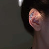 No Piercing Ear Cuff Satr Earrings for Women 1PC Silver Color Crystal Earclip Orbital Non Pierced Earing Jewelry - Image 12