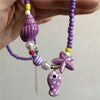 Colorful Ceramic Fish and Starfish Bead Choker Necklace - Image 18