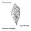 Classic Enamel Conch Brooch for Women Unisex Rhinestone Aquatic Life Pins Banquet Party Backpack Gifts Jewelry Accessories - Image 9
