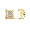 1-12 Pair Stainless Steel Magnetic Non Piercing Inlaid Cubic Zirconia Stud Earrings Clip on Hoop Earrings Set for Men Women - Image 18