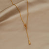Classic 316L Stainless Steel Knot Charm Pendant&necklaces for Women Delicate Chain Metal Waterdrop Choker Necklaces - Image 5